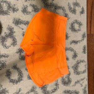 Lululemon Speed Up Shorts- Orange